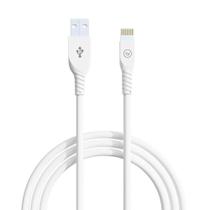 Cabo Carregador Lightning Para Usb Iwill Strong Mfi 2M Branco