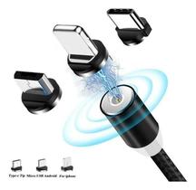 Cabo Carregador Magnético 3 em 1 V8 TipoC 1 Metro Cabo Carregador Magnético 3 em 1 V8 TipoC 1 Metro