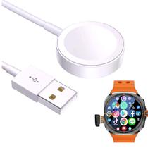 Cabo Carregador Magnético para Smartwatch Serie 8 Ultra W68 W27pro