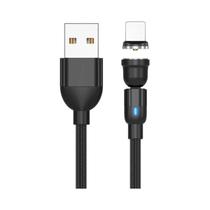 Cabo Carregador Magnético USB C Rotativo 540 Graus Para iPhone 14 13 X 7 8s pro Max Samsung S20 21