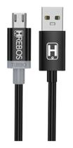 Cabo Carregador Micro USB 1M - Preto - Moto C, E, G, X Cabo Carregador Micro USB 1M - Preto - Moto C, E, G, X