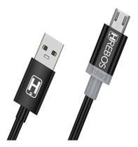 Cabo Carregador Micro USB 1M - Samsung J5, J7, S7 - Preto