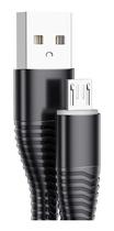 Cabo Carregador Micro Usb Reforçado Para Motorola Xiaomi Samsung Sony