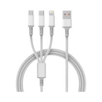 Cabo Carregador Multi 3 Em 1 De Carregamento Rápido Para iPhone 15 14 13 pro Max Mini Android Huawei Cabo Carregador Multi 3 Em 1 De Carregamento Rápido Para iPhone 15 14 13 pro Max Mini Android Huawei