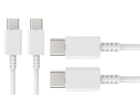 Cabo Carregador Original duplo C para Samsung A70 / A71 / A72