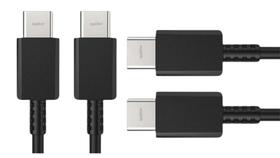 Cabo Carregador Original duplo C para Samsung A70 / A71 / A72 / S24 S23 S22 S21 S20.