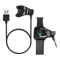 Cabo Carregador Para Relógio Smartwatch F8f9w34sx8t500 Cor Preto