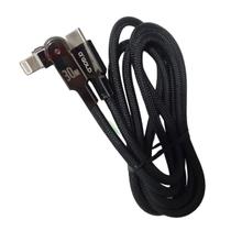 Cabo Carregador Ponta em L Articulável 180º Giratório Tipo C XGold 30w Turbo 1m Articulado Gamer