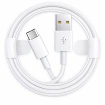 Cabo Carregador Rápido 1 Metro 2.4A Turbo USB para Tipo C