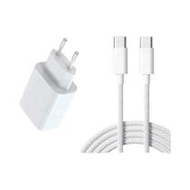 Cabo Carregador Rápido 35w Para Iphone 11 12 13 14 15 Pro Max Plus Usb Tipo C Carregador De Telefone