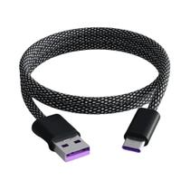 Cabo Carregador Rápido Magnético USB C Para Tipo C De 100W Para iPhone15, Xiaomi, MacBook, Tablets