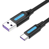 Cabo Carregador Rápido Usb A Tipo Type C 0,5m 50cm Reforçado