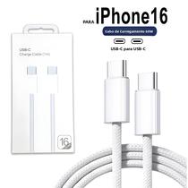 Cabo Carregador Rápido USB-C Para Apple iPhone 16 pro Max 16 pro 16 plus PD 60W Cabo De Dados Cabo Carregador Rápido USB-C Para Apple iPhone 16 pro Max 16 pro 16 plus PD 60W Cabo De Dados