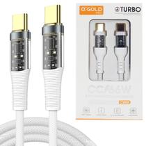 Cabo Carregador Reforçado USBC para Tipo C Turbo 66w Original