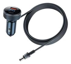 Cabo carregador star link Veicular 3 em 1 com 3 metros 100w