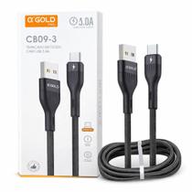 Cabo Carregador Tipo C 5A Turbo 1 Metro USB Dados e Carga Rápida AGold