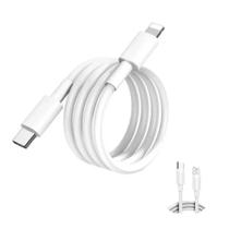 Cabo Carregador Tipo-c Compatível iPhone 6 7 8 X Xr Xs 11 12 Pro