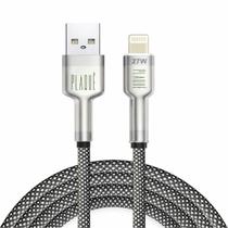 Cabo Carregador Turbo 27W USB Lightning Carregamento Rápido Reforçado 1 Metro