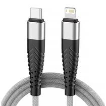 Cabo Carregador Turbo 30W 1 Metro USB Tipo C para Lightning Original Inova