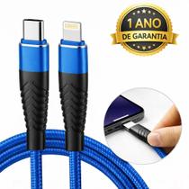 Cabo Carregador Turbo 30W 2 Metros USB Tipo C para Lightning Original Inova