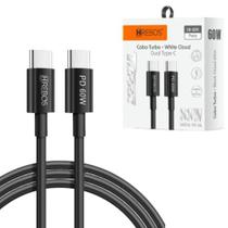 Cabo Carregador Turbo 60W Compatível com Samsung Galaxy M42 M35 M34 M33 M32 M31 _Cabo e Fonte