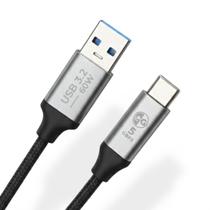 Cabo Carregador Turbo 60w Usb C 3a Full Hd 2m Cabos Golden