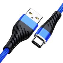 Cabo Carregador Turbo Reforçado 2 Metros USB-C (Tipo C)
