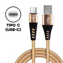 Cabo Carregador Turbo Reforçado 2 Metros USB-C (Tipo C)