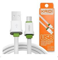 Cabo Carregador Turbo Tipo C Kdtc30 Rápido Usb