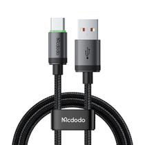 Cabo Carregador Turbo Usb A P/ Usb C 3a Com Led 3mts Mcdodo Cabo Carregador Turbo Usb A P/ Usb C 3a Com Led 3mts Mcdodo