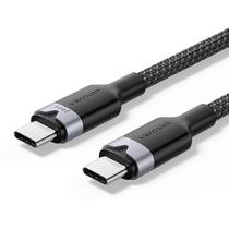 Cabo Carregador Turbo Usb-c P/ Tipo C 240w 5a Vention 1Metro Cabo Carregador Turbo Usb-c P/ Tipo C 240w 5a Vention 1Metro