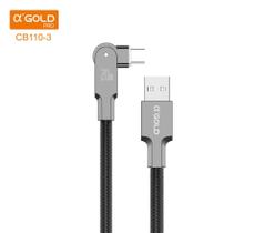 Cabo Carregador Ultra Rápido 20w Turbo Usb Tipo C Rotativo cb110-3 Resistente Cabo Carregador Ultra Rápido 20w Turbo Usb Tipo C Rotativo cb110-3 Resistente