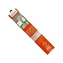 Cabo Carregador Usb 2 metro Original Kaidi Tipo - C Kd - 327C