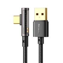 Cabo Carregador Usb-A Para Tipo C 90º 1m PD 100w 6a Mcdodo