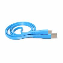 Cabo Carregador USB-A Tipo-C 1M 2.4A Imenso Cor:Azul Cabo Carregador USB-A Tipo-C 1M 2.4A Imenso Cor:Azul