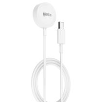 Cabo Carregador Usb-c Magnético Compatível Para Apple Watch 1 Ao 8 Modelo crw-503c Cor Branco