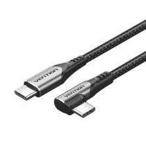 Cabo Carregador Usb C Para Tipo C 90 Em L 2 Metros Vention