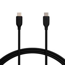 Cabo Carregador USB-C para USB-C Amazon Basics - 1,8m - Carga Rápida 2.0