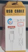 Cabo carregador USB C tipo Cabo carregador USB C tipo