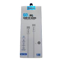 Cabo Carregador Usb-C /Usb-C 60W Pd Turbo KinGo Reforçado 1m Cabo Carregador Usb-C /Usb-C 60W Pd Turbo KinGo Reforçado 1m