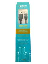 Cabo carregador usb lightning emborrachado alta velocidade - shinka Cabo carregador usb lightning emborrachado alta velocidade - shinka