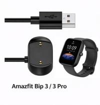 Cabo Carregador USB Para Smartwatch Relógio Amazfit Bip 3 Bip 3 Pro