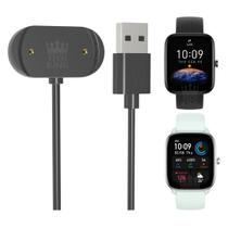 Cabo Carregador Usb Preto Para Amazfit Gts 4 Mini A2168