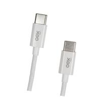 Cabo Carregador Usb Tipo C 1 Metro OEX CE206 Branco