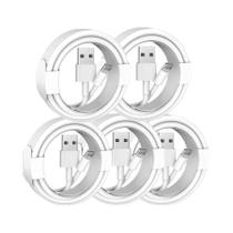 Cabo Carregador USB Tipo C 5 Peças 1m 2m 3.3ft 6.6ft Para Samsung Galaxy S20 S22 S23 S24 HTC Xiaomi Cabo Carregador USB Tipo C 5 Peças 1m 2m 3.3ft 6.6ft Para Samsung Galaxy S20 S22 S23 S24 HTC Xiaomi