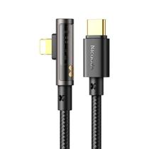 Cabo Carregador USB Tipo-C P/ Lightning 90º 1m PD 36w Mcdodo