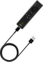 Cabo carregador usb tipo c para controle samsung solarcell bn59-01357e bn59-01385e bn59-01386e bn59-01391e bn59-01432b