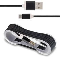 Cabo Carregador V8 De Nylon Usb - Xt-5380-v8 Preto Cabo Carregador V8 De Nylon Usb - Xt-5380-v8 Preto