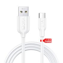 Cabo Carregamento/Dados Usb 2.0 A/C 1Hora 2.1A 1M Branco