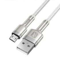 Cabo Carregamento e Dados USB Micro V8 Branco 18W
